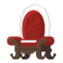 Santa's Throne Sticker